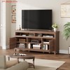 TV Stand for 63 in, Entertainment Center with Adjustable Shelves, Farmhouse TV Stand with Cabinet Doors,for Living Room, Bedroom - 4 of 4