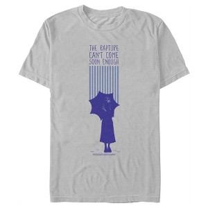 Men's Wednesday The Rapture Can't Come Soon Enough T-Shirt - 1 of 4