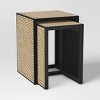 Nesting Accent Table Black/Natural - Threshold™ - image 3 of 4