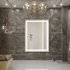 Keonjinn LED Front Light Bathroom Vanity Wall Mirror, 3 Color Temperatures, Anti-fog - 2 of 4