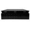 Trailer Tongue Tool Box, 5 Bar Tread Powder Coated Aluminum, Waterproof Trailer Tongue ToolBox Storage Organizer With Lock And Keys - 2 of 4