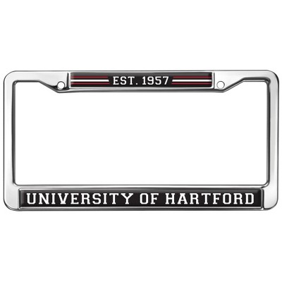 University of Hartford Full Size Standard License Plate Metal Frame