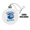 Wheaton College Primary Logo Acrylic Christmas Tree Holiday Ornament - 3 of 4