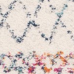 ivory/dark blue