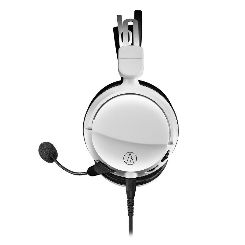 Audio-Technica ATH-GL3 Closed-Back High-Fidelity Gaming Headset (White), 3 of 13