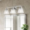 Livex Lighting Mission 3 - Light Vanity in  Brushed Nickel - 4 of 4