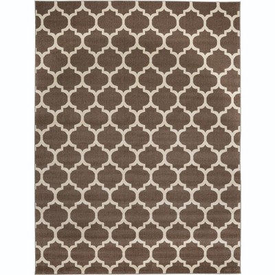Unique Loom Trellis Philadelphia Geometric Indoor Woven Area Rug