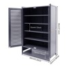 YIYIBYUS 7-Tier Shoe Storage Cabinet Modern Shoe Organizer With 2 Doors - 4 of 4