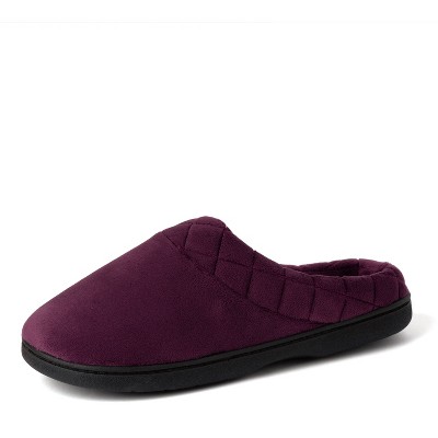 Dearfoams Women's Darcy Velour Clog Slippers - Microfiber With Memory Foam, Quilted Cuff - View #7