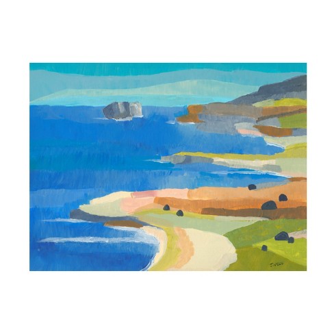 Trademark Fine Art - Jan Weiss Malin Head, Ireland Canvas Art - 47 X 35 ...