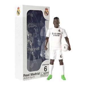 Banbo Toys SOCKERS Real Madrid CF Eduardo Camavinga 8" Collectible Soccer Action Figure - 1 of 4