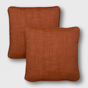Madaga 2pk Outdoor Replacement Pillows Red - Grand Basket