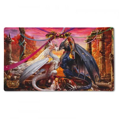 Dragon Shield Playmat – Limited Edition: Valentine Dragon 2023 W/ Tube – Smooth & Tough – Compatible with Magic The Gathering Commander Deck, Pokemon