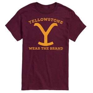 Men's - Yellowstone - Wear The Brand Y Short Sleeve Graphic T-Shirt - 1 of 4