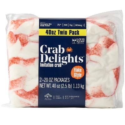 Louis Kemp Crab Delights Flake Value Pack - 40oz