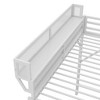 Sapphtopaz Metal High Loft Bed with Ladder, Versatile Gaming Loft with Storage Shelves for Kids, Teens & Gamers, Space-Saving - 2 of 4