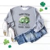 Simply Sage Market Women's Graphic Sweatshirt Farm Fresh Green Truck - 3 of 3