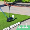 GoSports Golf Hitting Mat PRO Artificial Turf Mat for Indoor/Outdoor Practice Includes 3 Rubber Tees - 5 ft x 4 ft - 2 of 4