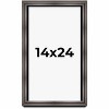 PosterPalooza | Shadow Box 1.75" Deep Brown Picture Frame - UV Acrylic, Foam Board Backing, Hanging Hardware - 2 of 4