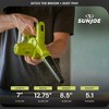 Sun Joe 24 Volt IONMAX Leaf Blower and Vacuum, Battery & Charger, Green/Black – Electric Powered Portable Lawn Tools, 24V-WSB-LTE - 3 of 4