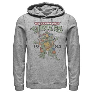 Men's Teenage Mutant Ninja Turtles 1984 Heroes Pull Over Hoodie - 1 of 4