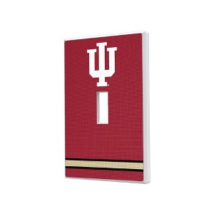 NCAA Big Ten Universities Stripe Hidden-Screw Light Switch Plate for Single Toggle - 1 of 4