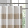 CAVINAS Waffle Weave Base Shower Curtain with 3M Treatment,Bathroom Shower Curtains Machine Washable - 2 of 4