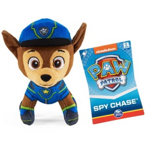 PAW Patrol Mini Plush Chase 5-Inch Stuffed Animal Pup, Soft Cuddly Toy Police Dog with Uniform & Hat, Embroidered Details, Gift for Kids Ages 3+ - 1 of 4