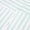 Meri Meri Mint Stripe Large Napkins (Pack of 16) - image 3 of 3