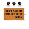 28" x 16" Nature Coir Mat, Don't make me - 3 of 4