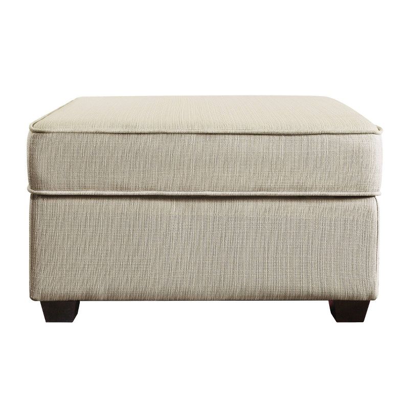 Olin Upholstered Ottoman with Storage - Serta, 1 of 10