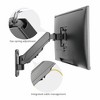 SIIG Mounting Arm for Monitor - 32" Screen Support - Black - 4 of 4