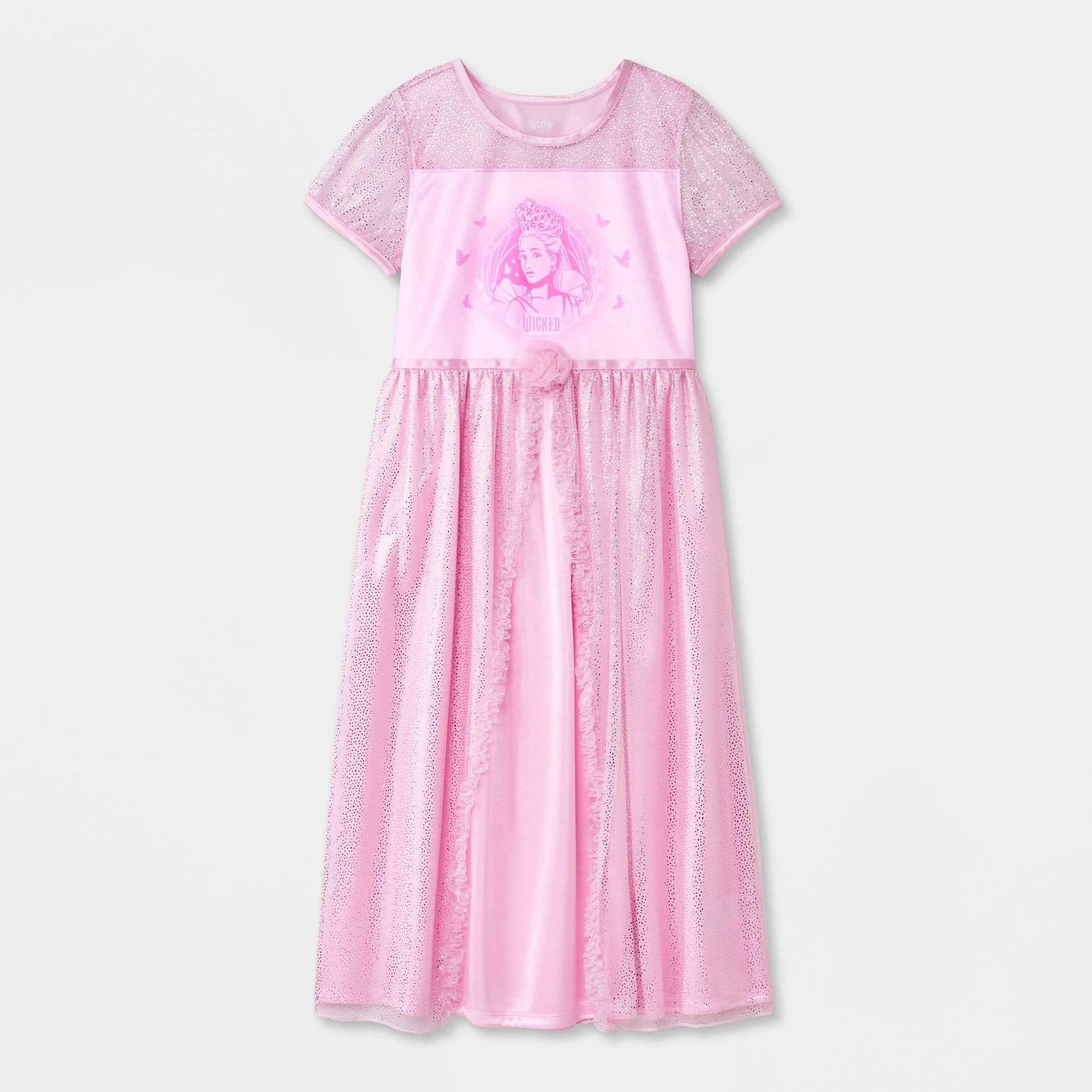 Toddler Girls' Wicked Glinda Fantasy NightGown - Pink