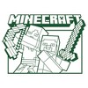 Girl's Minecraft Steve and Alex Attack T-Shirt - 2 of 4