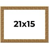 PosterPalooza | Sculpted Black Picture Frame - UV Acrylic, Backing Board, Hanging Hardware Included - 2 of 4