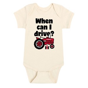 Boys' - Country Casuals - When Can I Drive Baby Graphic One Piece - 1 of 4