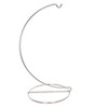 BARD's Brand 11.0 Inch Twisted Silver Hanger 11.0 In. Ornament Stand Hook Decorative Holiday Scene Props - 2 of 2