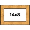 PosterPalooza | Photo Size Embellished Gold Picture Frame - UV Acrylic, Foam Board Backing, Hanging Hardware - 2 of 4