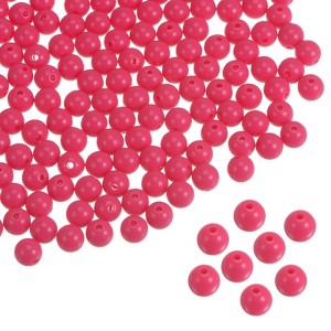 Unique Bargains Loose Craft DIY Earring Necklace Making Acrylic Round Beads 1700 Pcs - 1 of 4
