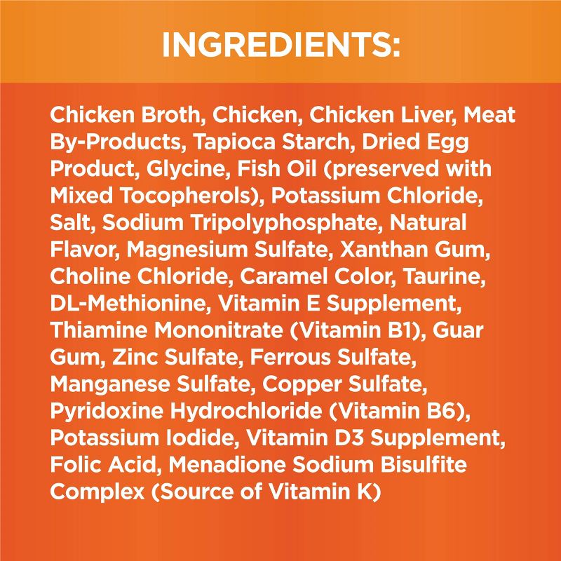 IAMS Perfect Portions Grain Free Cuts In Gravy Premium Adult Wet Cat Food Chicken Recipe - 2.64oz, 5 of 8