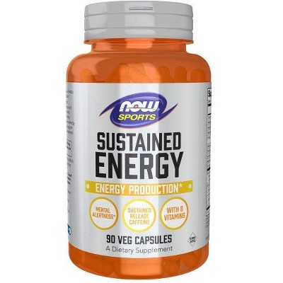 Sustained Energy by Now Foods  -  90 VegCap