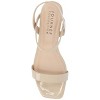 Journee Collection Womens Karren Pull On Sling Back Flat Sandals - 4 of 4
