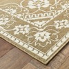 Oriental Weavers Marina 7764J Tan/ Ivory Indoor/Outdoor Area Rug - 1'9" x 3'9" - 2 of 3