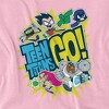 Men's Teen Titans Go Logo And Characters Burst T-Shirt - 2 of 4