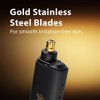 The Cutting Edge Ear & Nose Rechargeable Electric Mini Non-Slip Grip Trimmer Travel Razor - 4 of 4