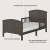Child Craft Hampton Arch Top Toddler Bed for Kids with Guard Rails, Low to Ground Design, Made of Pinewood, Clean Lines Match Any Décor - 3 of 4