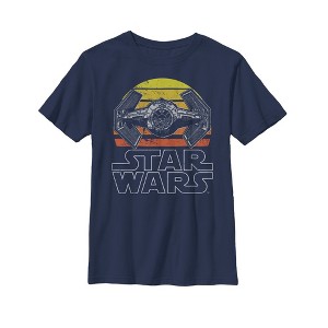 Boy's Star Wars TIE Fighter Retro T-Shirt - 1 of 3