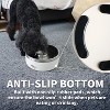 Allforpaws 7.2 Cups Anti-Skid Pet Bowl Feeder, white - 4 of 4