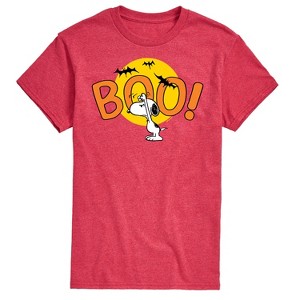 Men's - Peanuts - Boo Snoopy Short Sleeve Graphic T-Shirt - 1 of 4