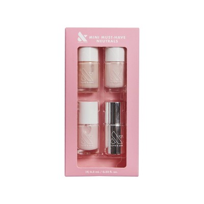 Olive &#38; June Mini Neutrals Nail Polish Set - 4ct_2